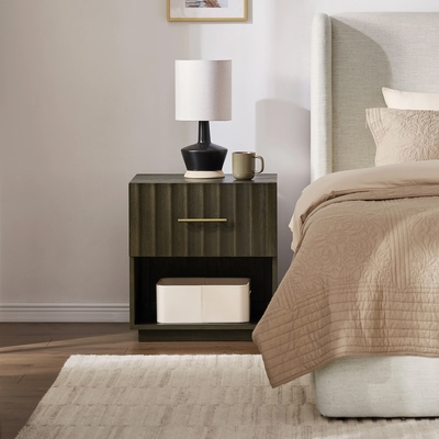 chất lượng  Nordic Light Luxury Bedside Table Modern Simple Bedroom Storage Cabinet nhà máy sản xuất