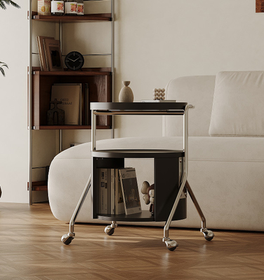 Unieke metalen huis tafel ronde vorm kantoor en café decoratieve tafel