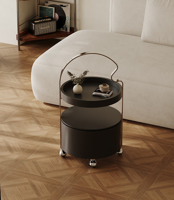 Unieke metalen huis tafel ronde vorm kantoor en café decoratieve tafel
