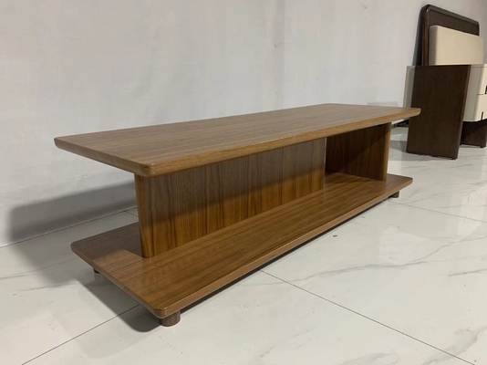 Lichte Luxe Moderne Noord-Amerikaanse Zwarte Walnoot Koffietafel Huis Meubelen Koffietafel voor de woonkamer