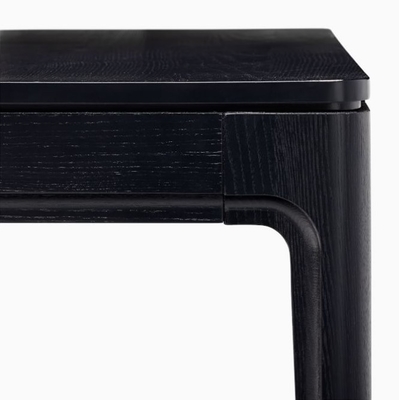 Rectangular Dining Table Set Furniture With Semi Gloss Finish And Chair