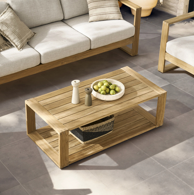 Moderne eenvoudige massief houten salontafel woonkamer serie