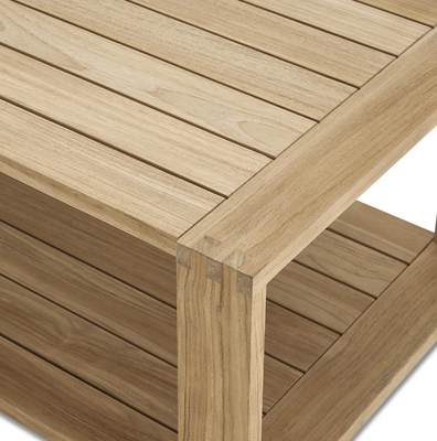 Moderne eenvoudige massief houten salontafel woonkamer serie