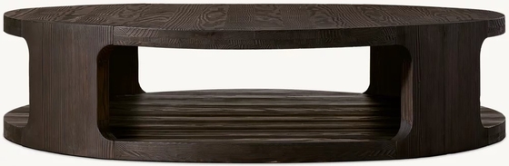TB-3166 Modern Hafif Lüks Ahşap Kahve Masası Mobilyaları Oturma Odası İçin