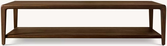 ห้องรับแขก โต๊ะกาแฟไม้เบาทันสมัย ปรับแต่งได้ 1700x1000x450 มม.
