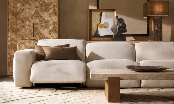 Opciones de tamaño personalizables para muebles de mesa de café modernos para salón moderno
