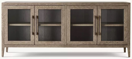 Tavolo con console funzionale per camera da letto moderna con tetto di pietra sinterizzata