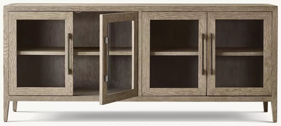 Tavolo con console funzionale per camera da letto moderna con tetto di pietra sinterizzata