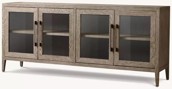 Tavolo con console funzionale per camera da letto moderna con tetto di pietra sinterizzata