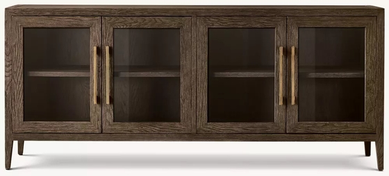 Tavolo con console funzionale per camera da letto moderna con tetto di pietra sinterizzata