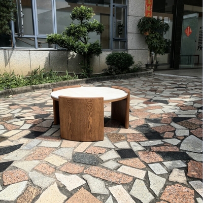 Phòng khách Solid Wood Modern Coffee Table 1000x1000x450mm
