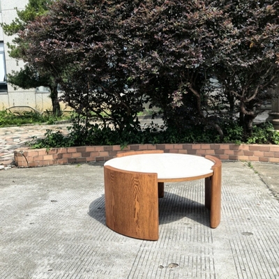 Phòng khách Solid Wood Modern Coffee Table 1000x1000x450mm
