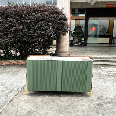 Team di progettazione professionale mobili da tavolo per salotto moderno con tetto in marmo ceramico